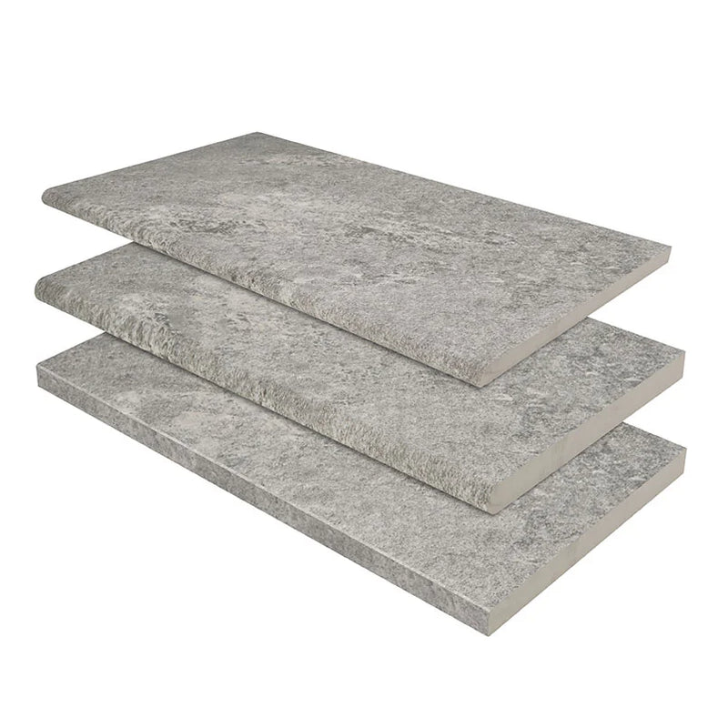 Quarzo Gray 13x24 Matte Porcelain Pool Coping
