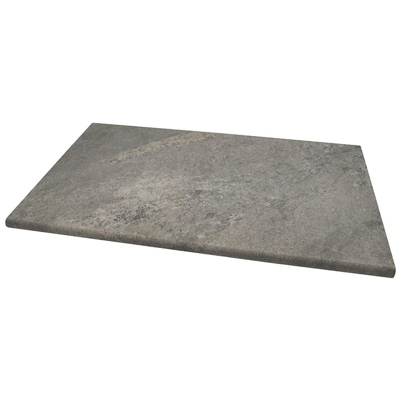 Quarzo Gray 13x24 Matte Porcelain Pool Coping
