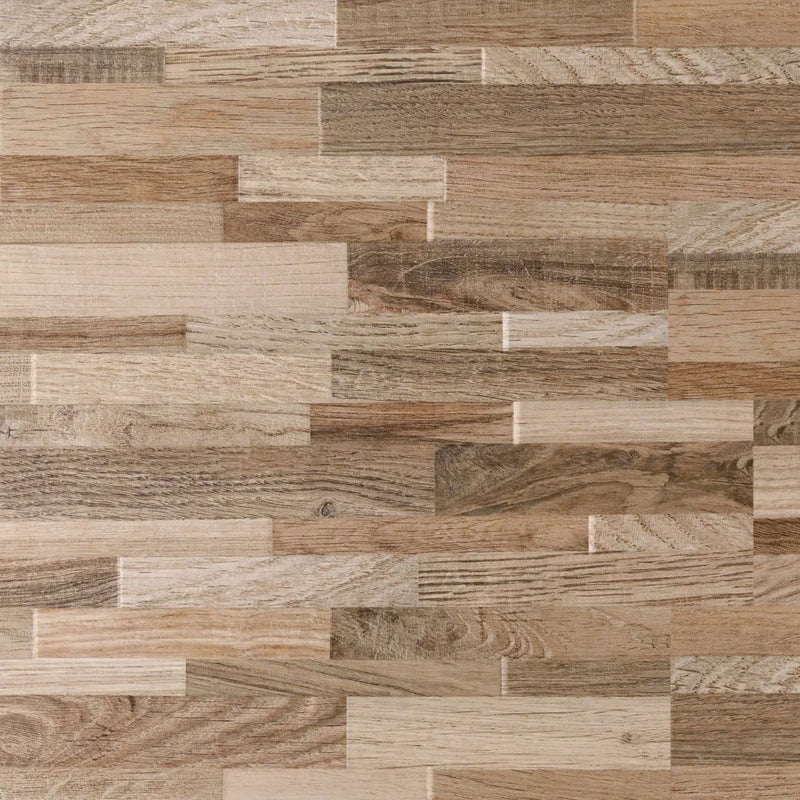 Rain Forest Taupe 6x24 Matte Porcelain Ledger Stone