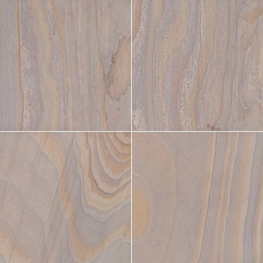 Rainbow Teak 12x12 Gauged Sandstone Tile
