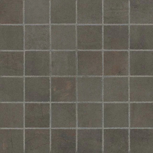 Rebel Lead 2x2 on 12x12 Sheet Porcelain Mosaic