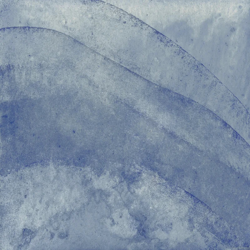 Reef Azure 6x6 Straight Porcelain Waterline Tile