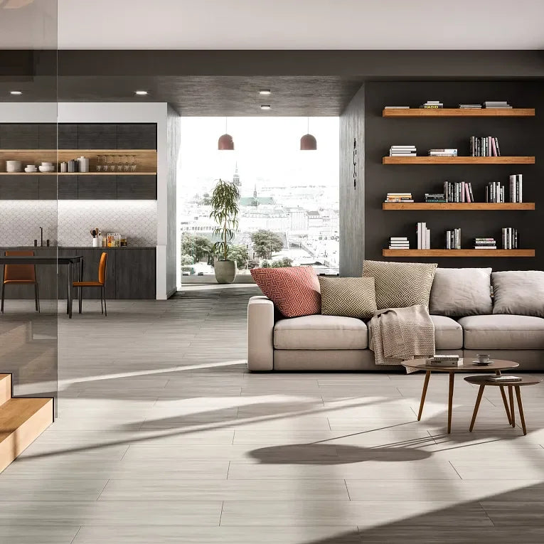 Reflexion Mercury 24x48 Rectified Porcelain Tile