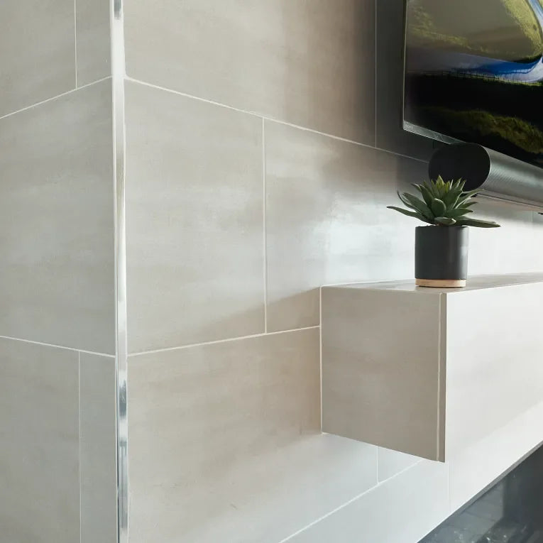 Reflexion Mercury 3x12 Surface Bullnose Porcelain Trim