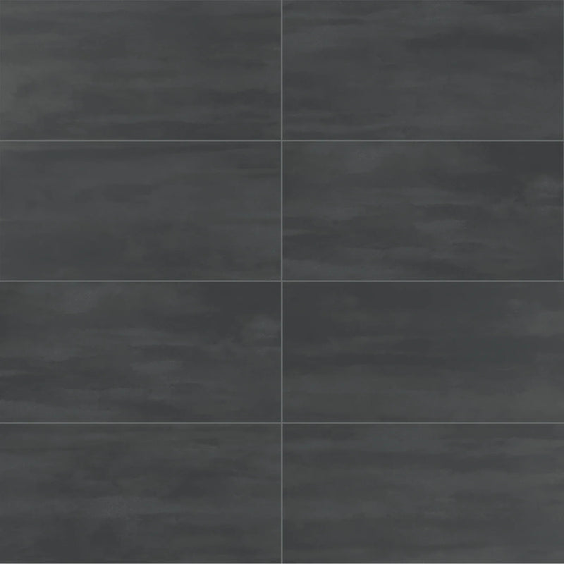 Reflexion Night 3x12 Surface Bullnose Porcelain Trim