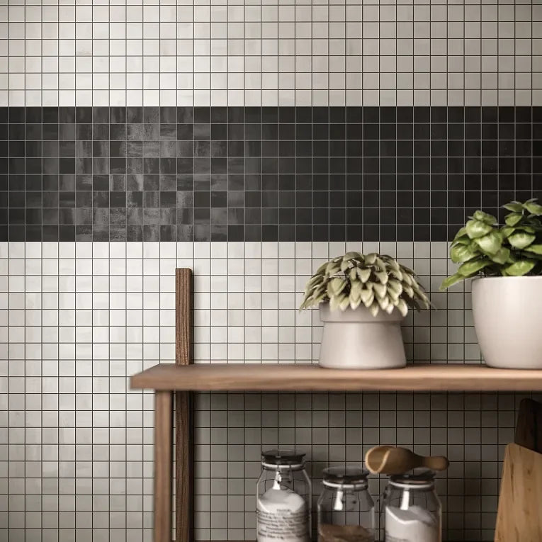 Reflexion Night 3x12 Surface Bullnose Porcelain Trim