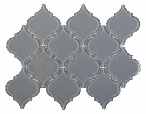 Regal 8.5x12 Glass & Stone Mosaic Grey/White/Blue