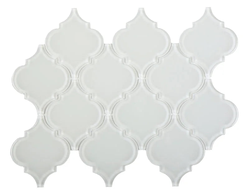 Regal 8.5x12 Glass & Stone Mosaic Grey/White/Blue