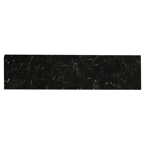 Regallo Marquina Noir 3x24 Bullnose Matte Porcelain Tile Trim