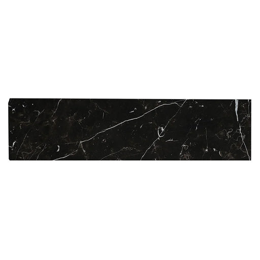 Regallo Marquina Noir 3x24 Bullnose Polished Porcelain Tile Trim