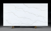 Regular Calacatta Luxe 127x64 Marble Look Quartz Slab