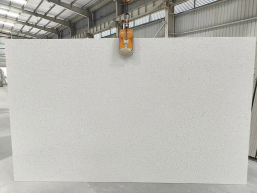 Regular Sparkle White 138x79 Quartz Slab
