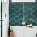 Reine Dark Teal 12x3 Matte Ceramic Picket Tile