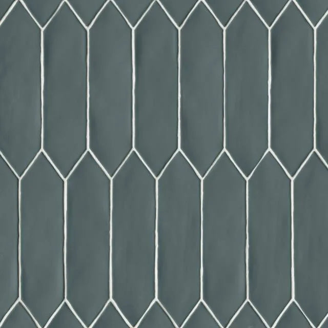 Reine Gentlemen Grey 3x12 Picket Matte Ceramic Tile