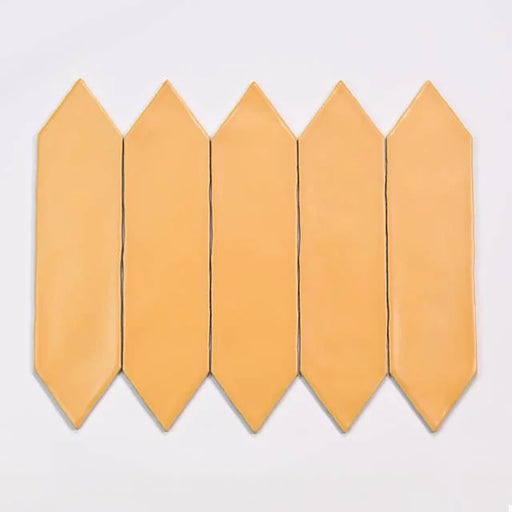 Reine Golden 12x3 Matte Ceramic Picket Tile
