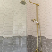 Reine Ivory 12x3 Matte Picket Ceramic Tile