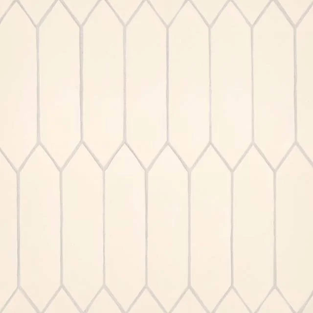 Reine Ivory 12x3 Matte Picket Ceramic Tile