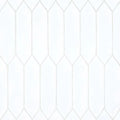 Reine White 12x3 Picket Gloss Ceramic Tile
