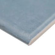 Renzo Denim 3x12 Bullnose Glossy Ceramic Tile Trim