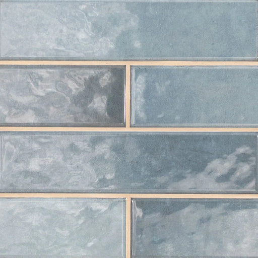 Renzo Denim 3x12 Glossy Ceramic Tile