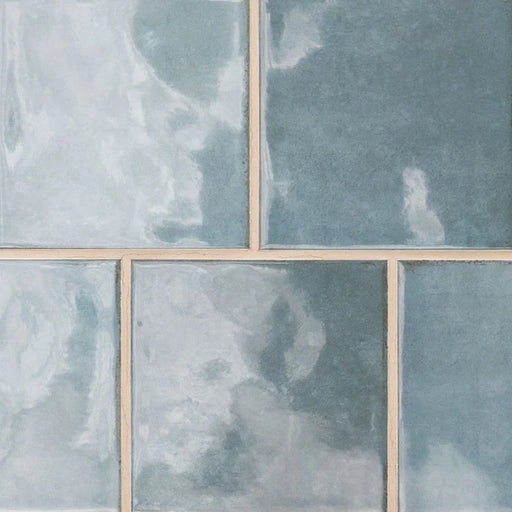 Renzo Denim 5x5 Glossy Ceramic Tile