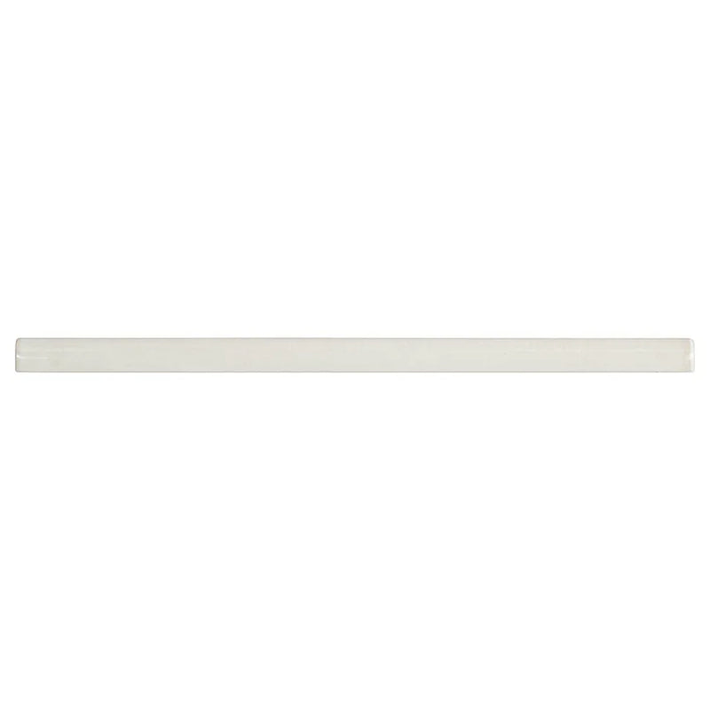 Renzo Dove 0.6x12 Quarter Round Glossy Ceramic Tile Trim