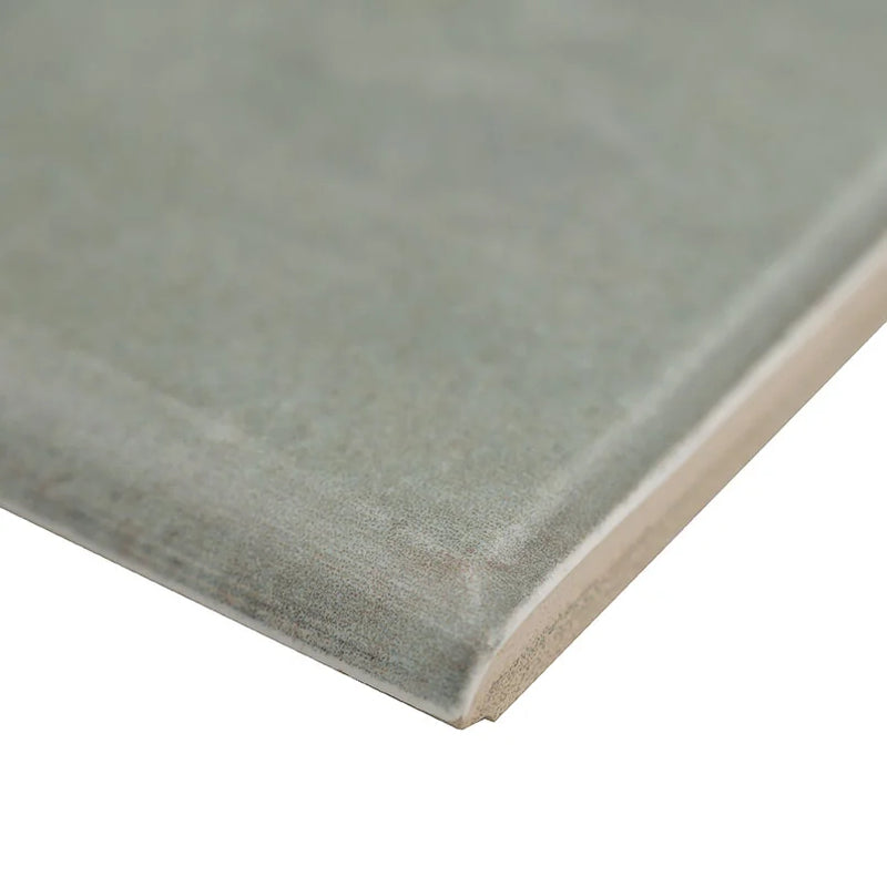 Renzo Jade 3x12 Bullnose Glossy Ceramic Trim