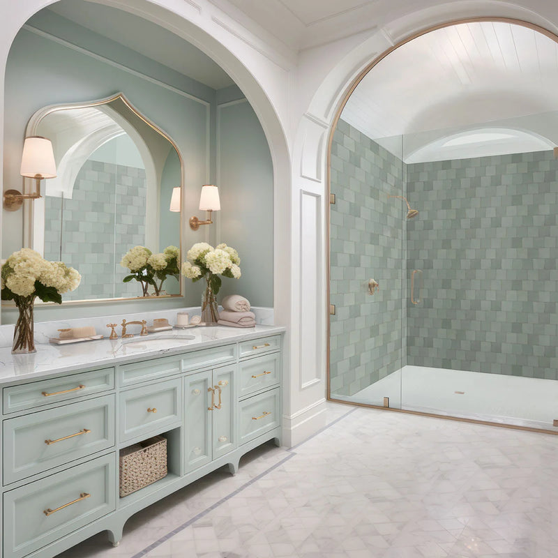 Renzo Jade 5x5 Glossy Ceramic Tile