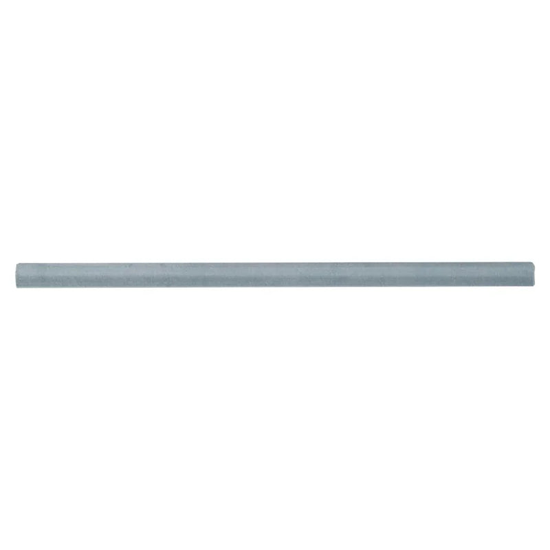 Renzo Sky 0.6x12 Quarter Round Glossy Ceramic Trim