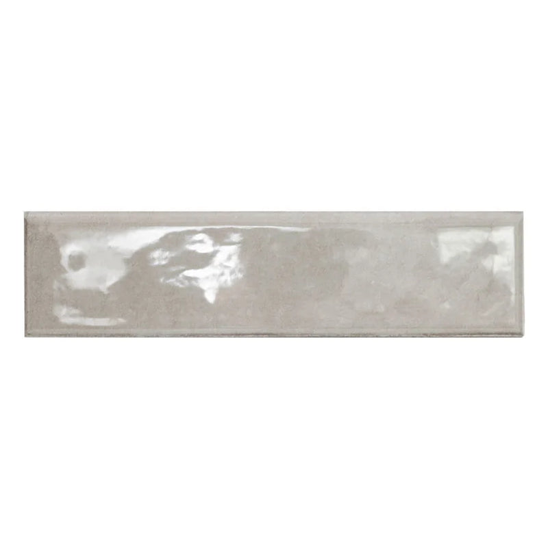 Renzo Sterling 3x12 Bullnose Glossy Ceramic Trim