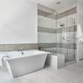 Pave Ash 2x2 Porcelain Mosaic