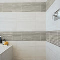 Pave Ash 2x2 Porcelain Mosaic