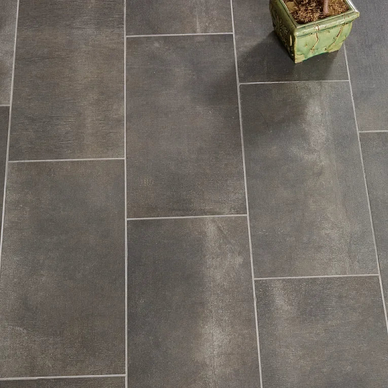 Reside Black USA 3x12 Surface Bullnose Porcelain Trim