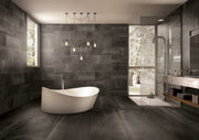 Reside USA Black 24x48 Matte Porcelain Tile