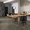 Reside Black USA 3x12 Surface Bullnose Porcelain Trim