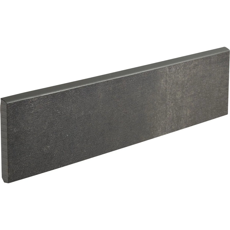 Reside Black USA 3x12 Surface Bullnose Porcelain Trim
