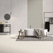 Reverie Blanc 8x8 Porcelain Tile