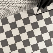 Reverie Noir 8x8 Porcelain Tile