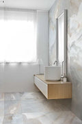 Reves Bleu 32x71 Glossy Porcelain Tile