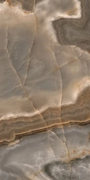 Reves Choco 24x48 Glossy Porcelain Tile