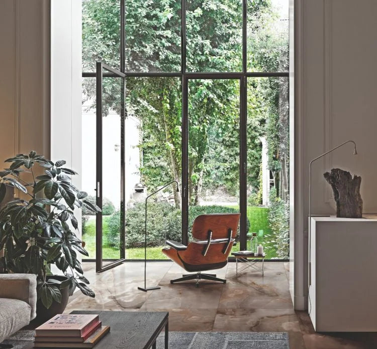 Reves Choco 24x48 Glossy Porcelain Tile