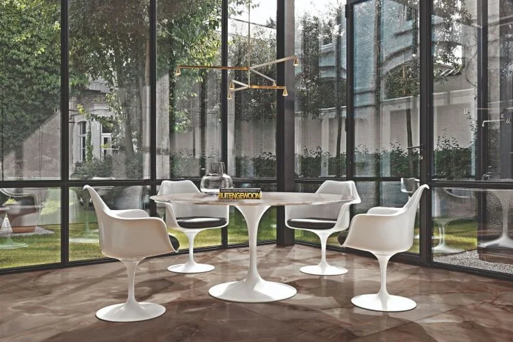 Reves Choco 24x48 Glossy Porcelain Tile