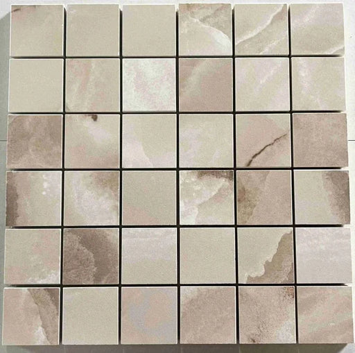Reves Rose 2x2 Matte Porcelain Mosaic