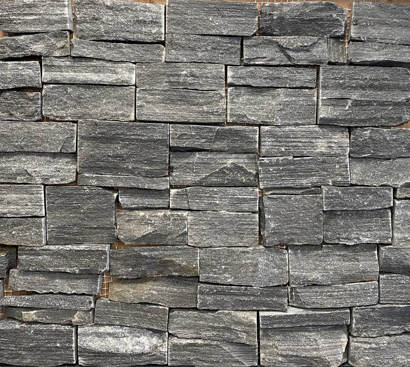 Close-up of Black Rock Rock Face 8 x 18 Mesh Back Ledger Panel, in Black tones.