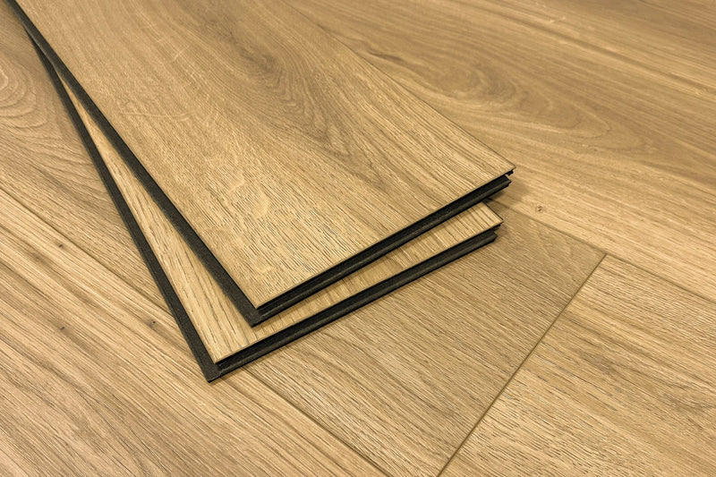 Rhodes Moroccan Tan 9-1/4x60 EIR Bevel Matte AC5 Waterproof Laminate Flooring