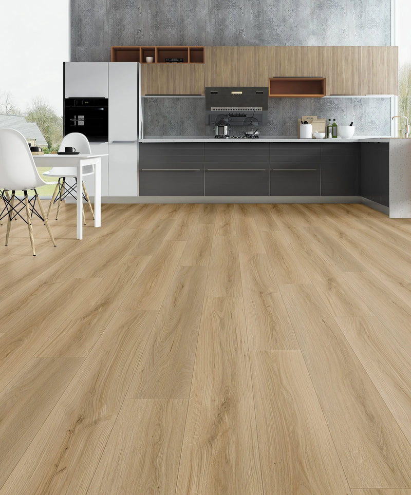 Rhodes Reims Natural 9-1/4x60 EIR Bevel Matte AC5 Waterproof Laminate Flooring