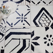 Riggiole Bianco Mix 12x12 Porcelain Tile