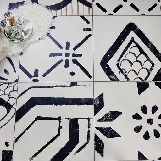 Riggiole Bianco Mix 12x12 Porcelain Tile