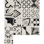 Riggiole Bianco Mix 36x36 Porcelain Tile