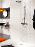 Rio Carrara 10.24x10.24 Marble Mosaic